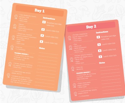 7 Day Meal Plan 7 day meal plan