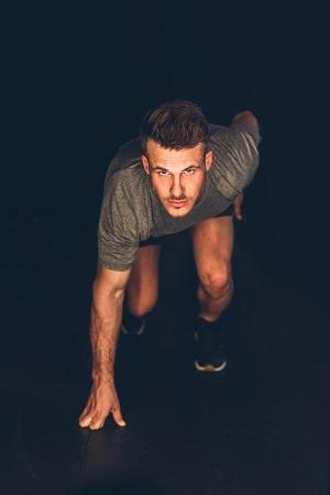 Man Sprinting